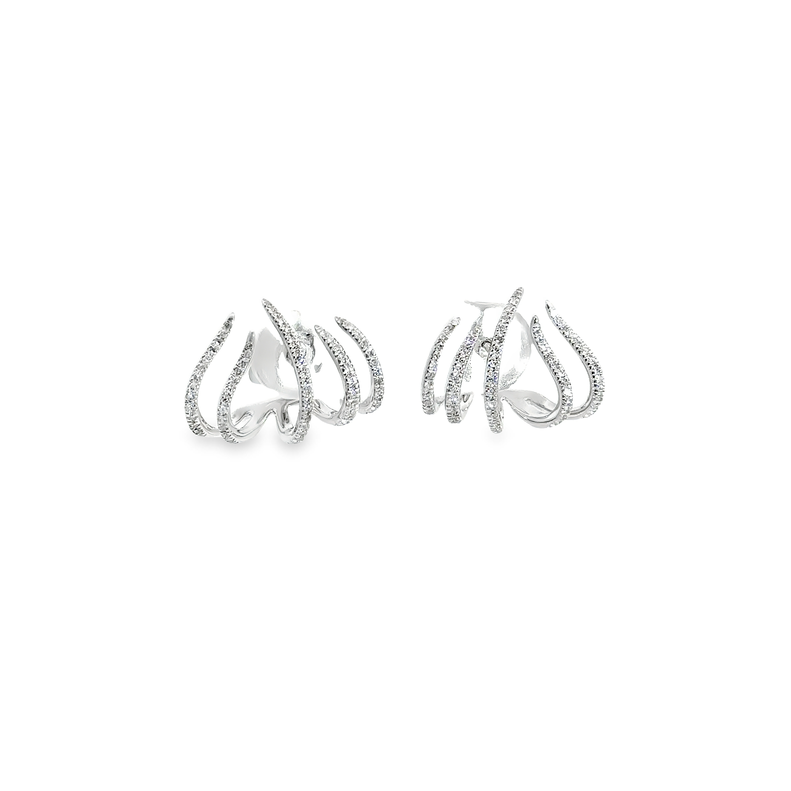 Earcuff Diamond Earrings